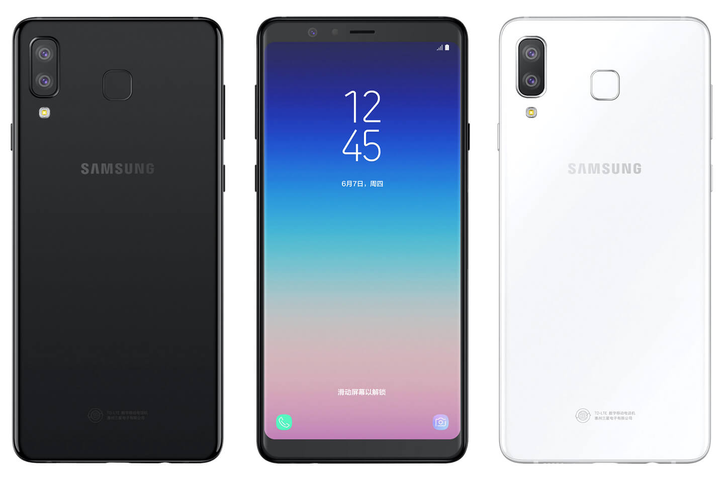 Samsung Galaxy A 2018 modellen